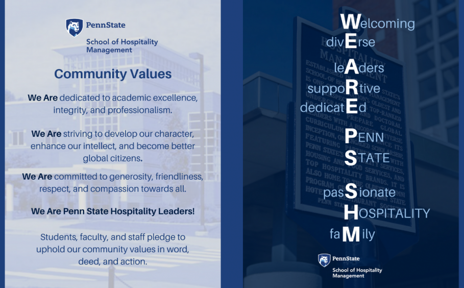 SHM Community Values Statement