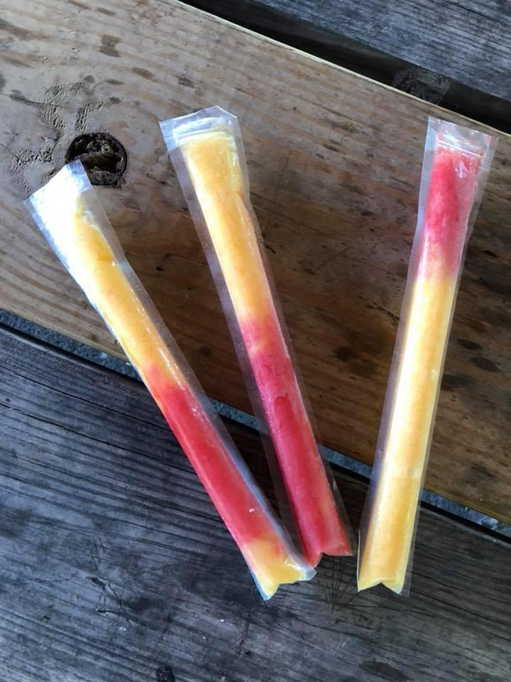 =homemade 100% juice popsicles